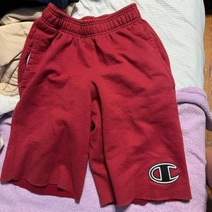 mens champion sweat shorts